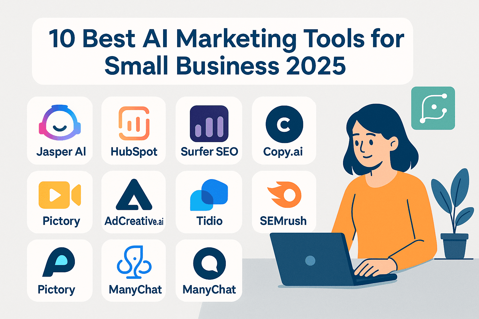 10 Best AI Marketing Tools for Small Business 2025 (Expert Picks & Reviews)