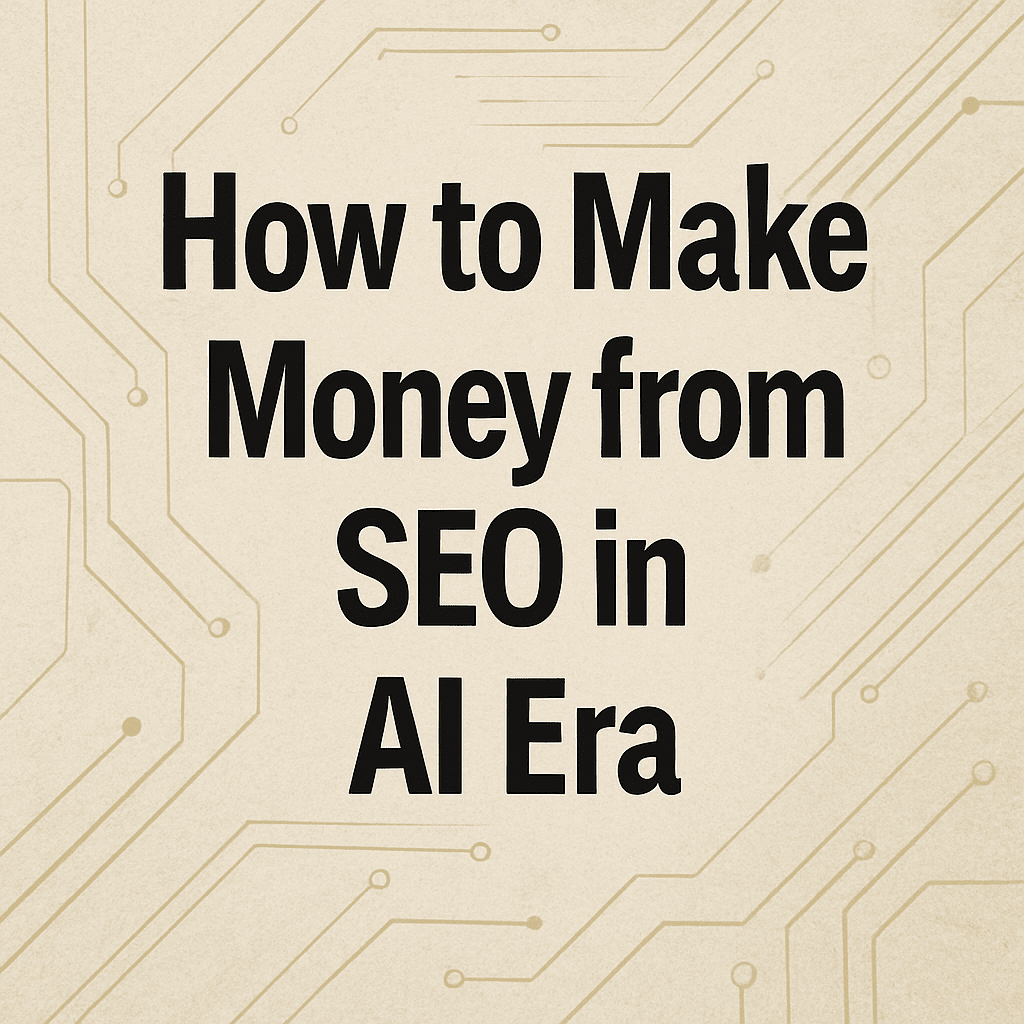 How to Make Money from SEO in AI Era [2025 Guide]