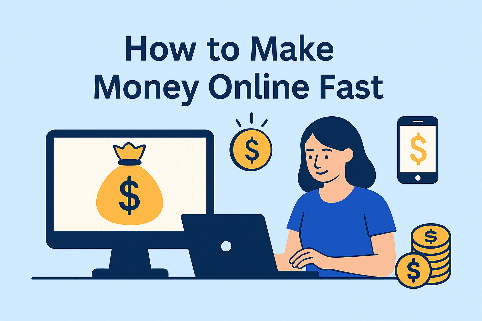 Make Money Online Fast: A Practical Guide Backed by Data